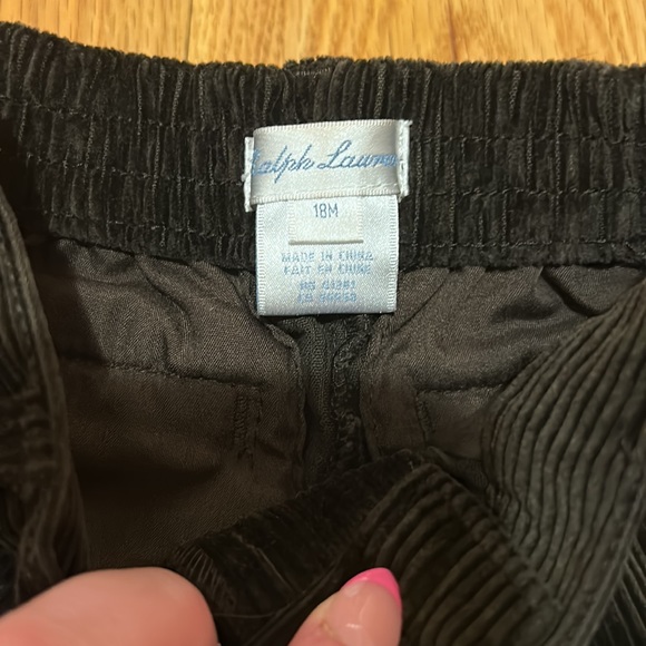 Ralph Lauren Corduroy Toddler Pants and Carter Shoes - Picture 3 of 4